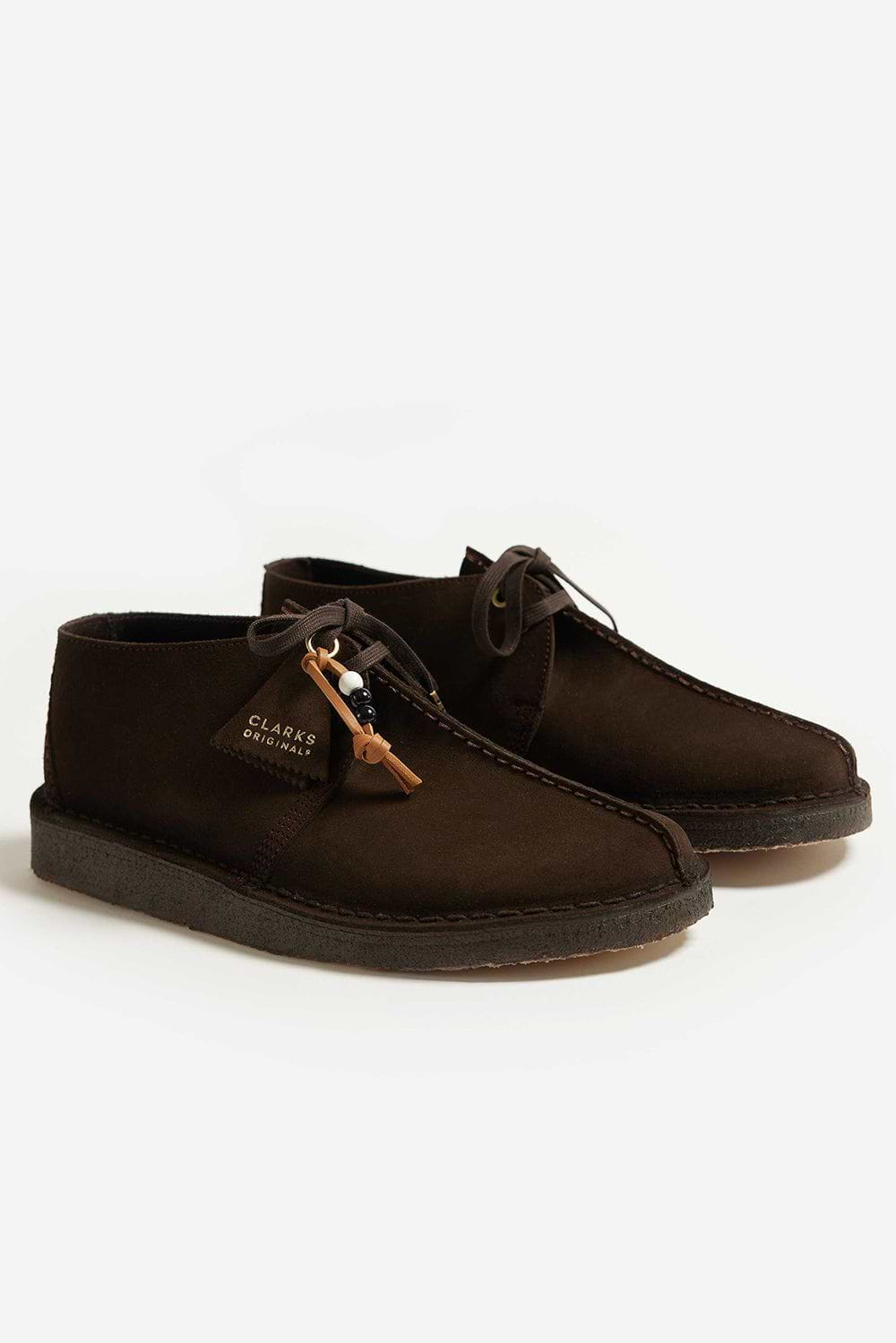 Clarks olive desert trek best sale