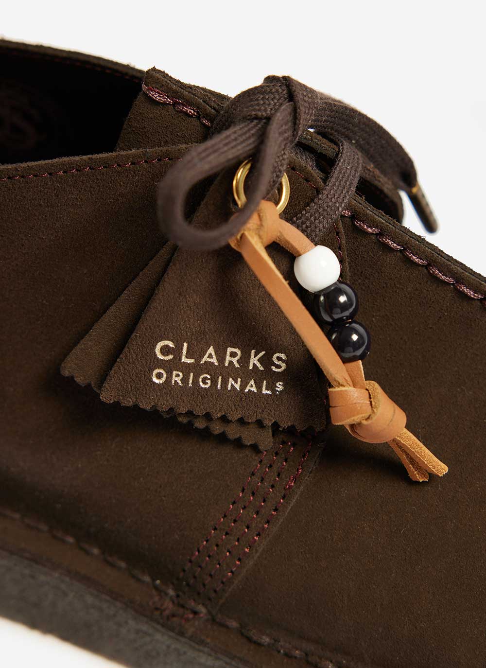 Clarks desert trek brown leather hotsell