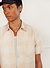 Boxy Clerk Shirt | Ecru Twister | Ecru