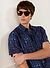 Boxy Clerk Shirt | Palmer Dye | Indigo