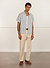 Boxy Clerk Shirt | Stripe Seersucker | Blue