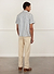 Boxy Clerk Shirt | Stripe Seersucker | Blue