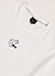 Cotter Cat Oversized T Shirt | Embroidered Organic Cotton | White