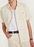 Crochet Poplin Shirt | Ecru