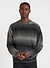 Deku Gradient Crew Neck Jumper | Mohair | Black