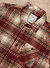 Blanket Overshirt | Brown with Ecru