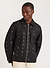 Drop Cap Jacket | Embroidered Wool | Black