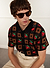 Fruit Crochet Shirt | Cotton | Black