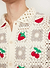 Fruit Crochet Shirt | Cotton | Ecru