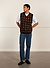 Fruit Crochet Vest | Cotton | Black