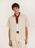 Boxy Clerk Shirt | Granny Smith | Ecru