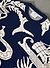 Grecian Frieze Crew Neck Jumper | Cotton | Navy