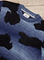 Hoshi Intarsia Crew Neck | Mohair | Blue