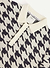 Houndstooth Rugby Shirt | Mohair | Ecru
