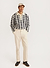 Houndstooth Rugby Shirt | Mohair | Ecru