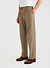 The Kavorka Houndstooth Wool Trouser | Seinfeld x Percival | Tan