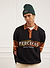 Trackside Knit Polo | Cotton | Black