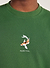 Koi Carp Oversized T Shirt | Embroidered Organic Cotton | Forest