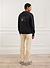 Koi Pond Sweatshirt | Embroidered Organic Cotton | Black