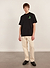Large Theropod Oversized T Shirt | Embroidered Organic Cotton | Black