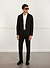 Tailored Linen Blazer | Black
