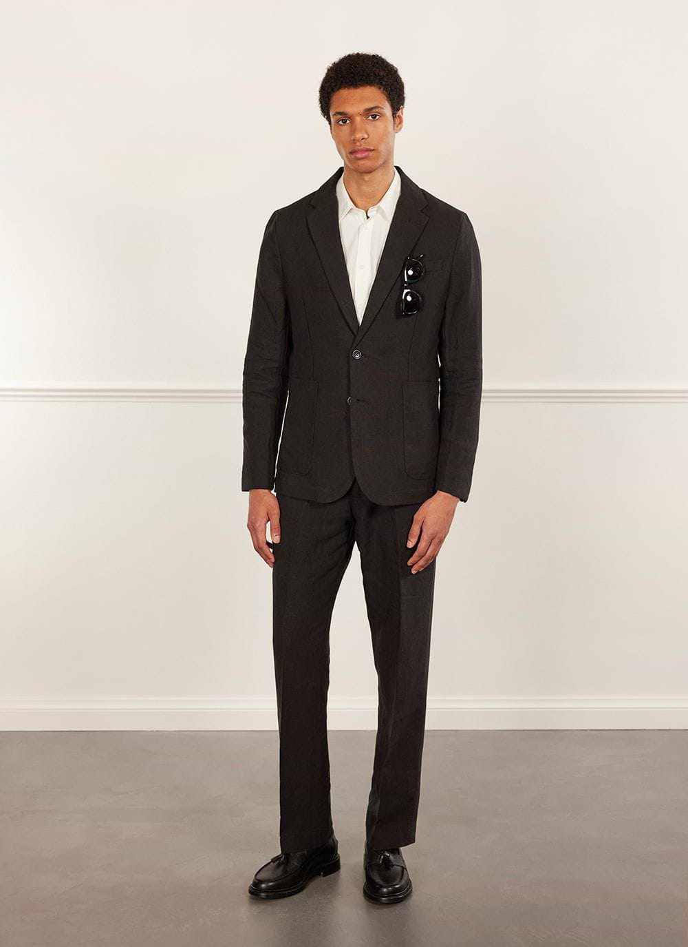 Mens linen blazer jacket 2025