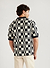 The Low Talker Knitted Shirt | Seinfeld x Percival | Black with Cream