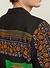 Meal Deal Tapestry Cuban Shirt | Linen | Black