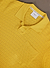 Blackjack Negroni Knitted Polo | Organic Cotton | Mustard