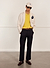 Blackjack Negroni Knitted Polo | Organic Cotton | Mustard