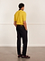 Blackjack Negroni Knitted Polo | Organic Cotton | Mustard