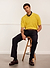 Blackjack Negroni Knitted Polo | Organic Cotton | Mustard