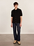Pablo Cuban Shirt | Knitted Cotton | Black