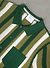 Pathos Crochet Stripe Shirt | Cotton | Forest