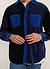 Patchwork Pearce Oversized Shirt | Corduroy | Blue Multi