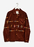 Fable Coach Cord Overshirt | Espresso