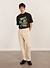 Perci Raiders Oversized T Shirt | Organic Cotton | Washed Black