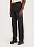 Pinstripe Tailored Trousers | Wool | Black