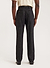 Pinstripe Tailored Trousers | Wool | Black
