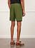 Pleated Linen Shorts | Forest