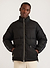 Puffer Jacket | Wool Melton | Black