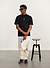 Radish Oversized Auxiliary T Shirt | Organic Cotton | Black