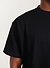 Radish Oversized Auxiliary T Shirt | Organic Cotton | Black
