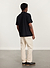Radish Oversized Auxiliary T Shirt | Organic Cotton | Black