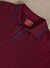 Raised Diamond Knitted Polo | Percival x Ilaria | Oxblood