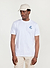 Wave T Shirt | Embroidered Organic Cotton | White