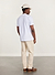Wave T Shirt | Embroidered Organic Cotton | White