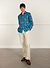 Boxy Razzle Shirt | Organic Cotton | Blue Multi
