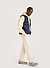 Saga Tapestry Gilet | Embroidered Wool | Navy