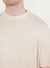 Sand Stripe Oversized T Shirt | Organic Cotton | Ecru